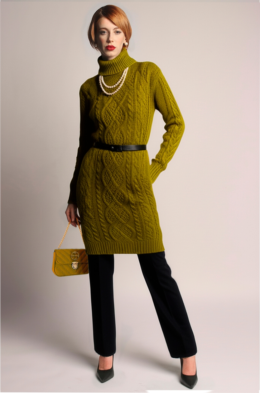 OCHER DRESS