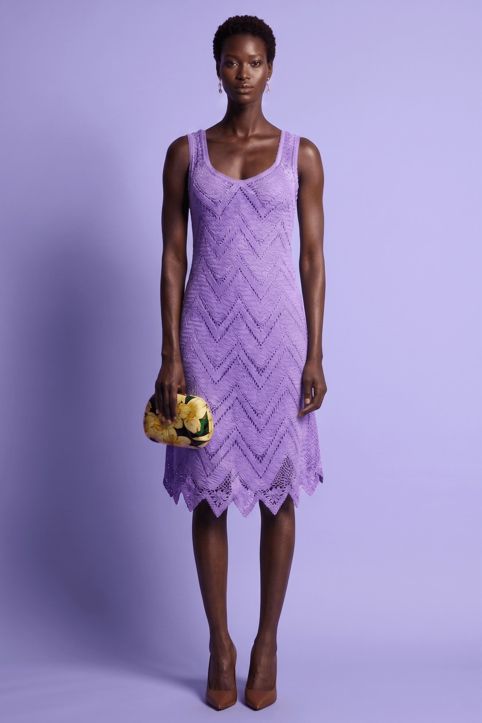 Lilac Bilros Dress