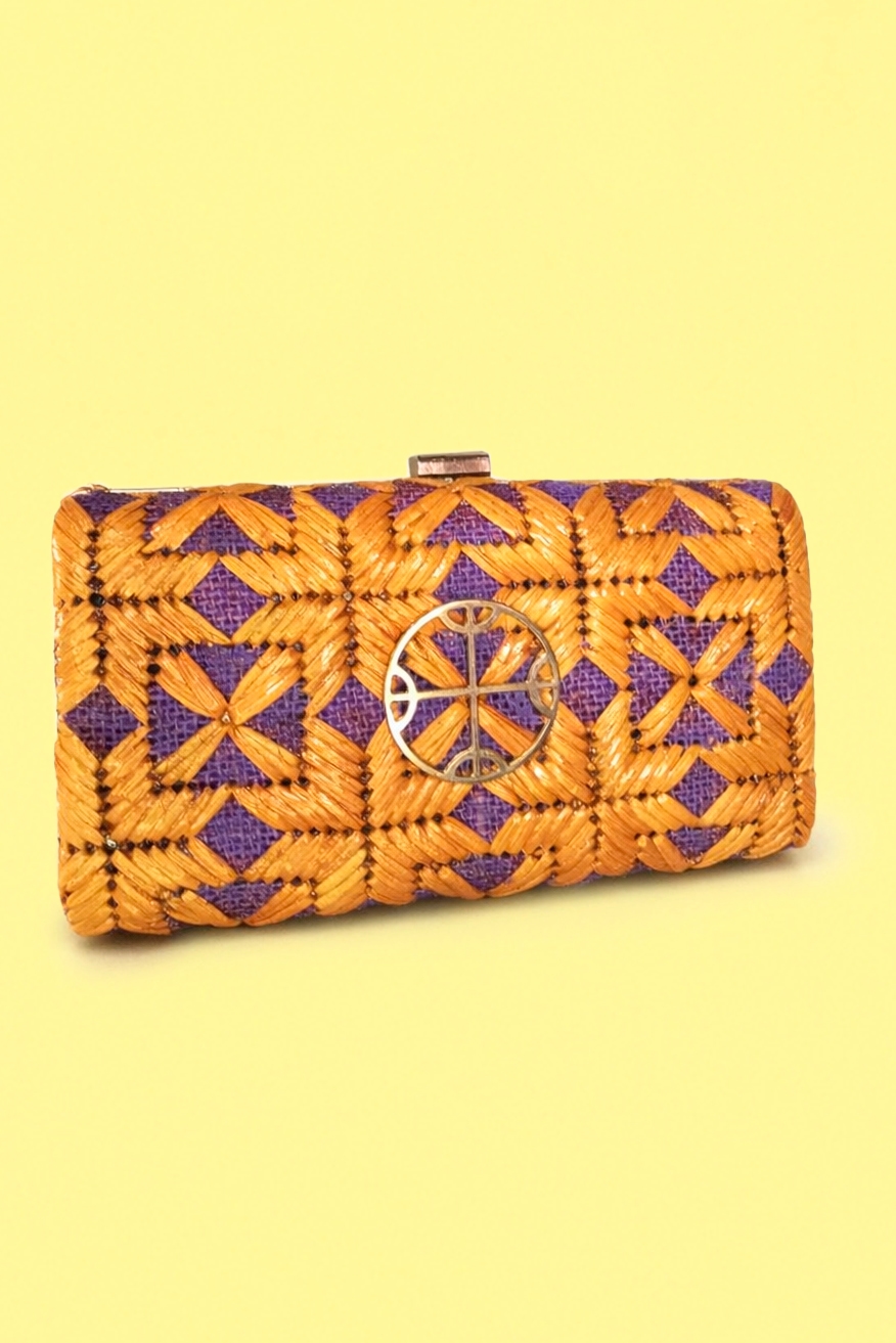 Purple Yute Purse