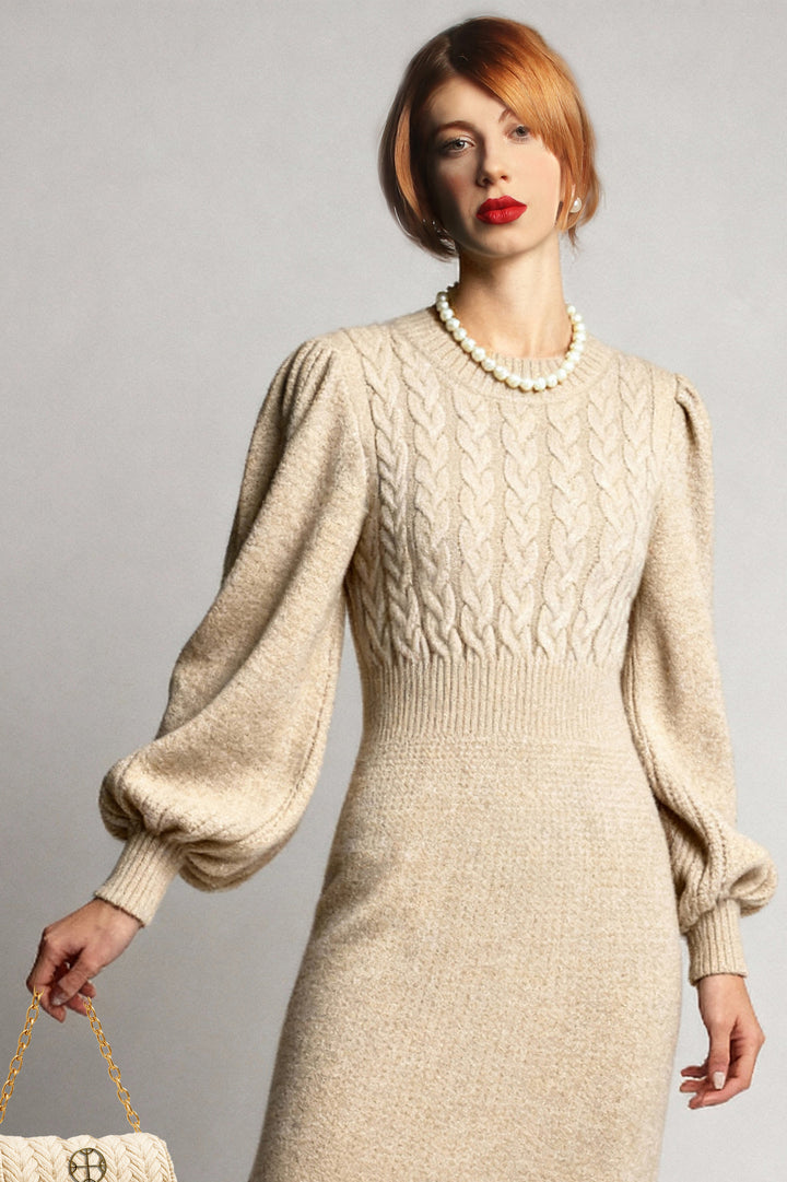 CREME DRESS B