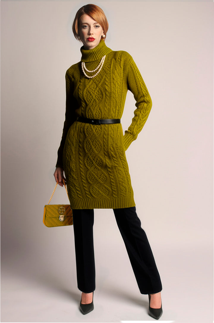 OCHER DRESS A