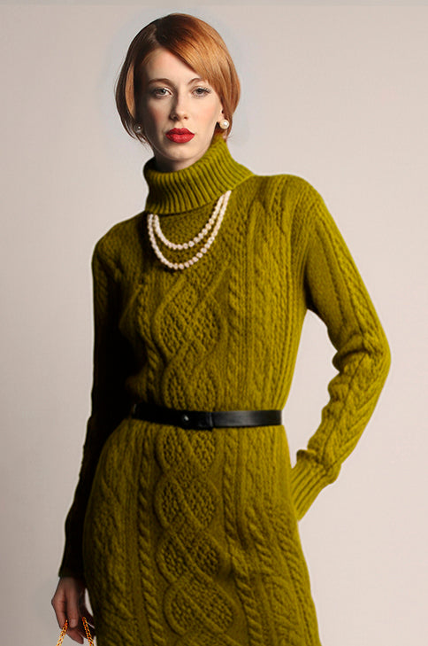 OCHER DRESS B