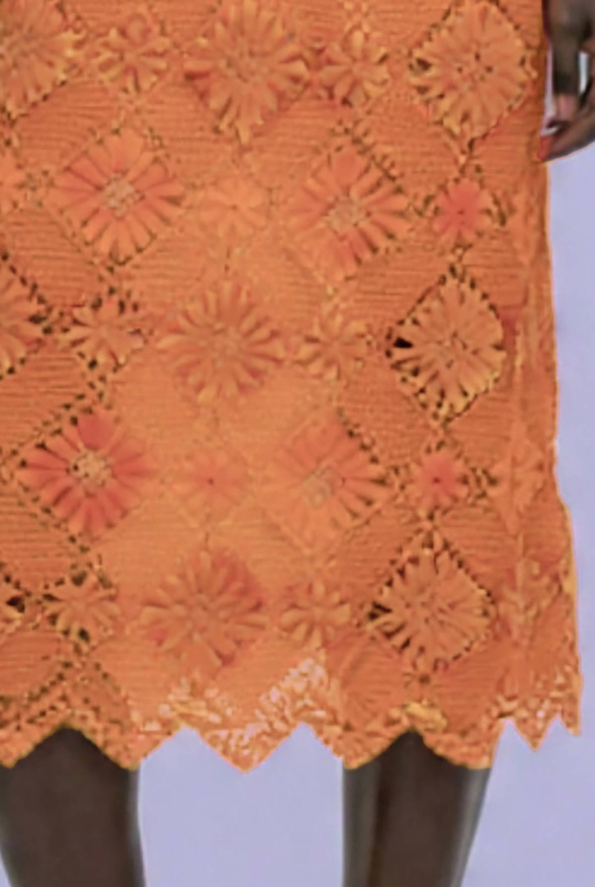 Orange Bilros Dress C