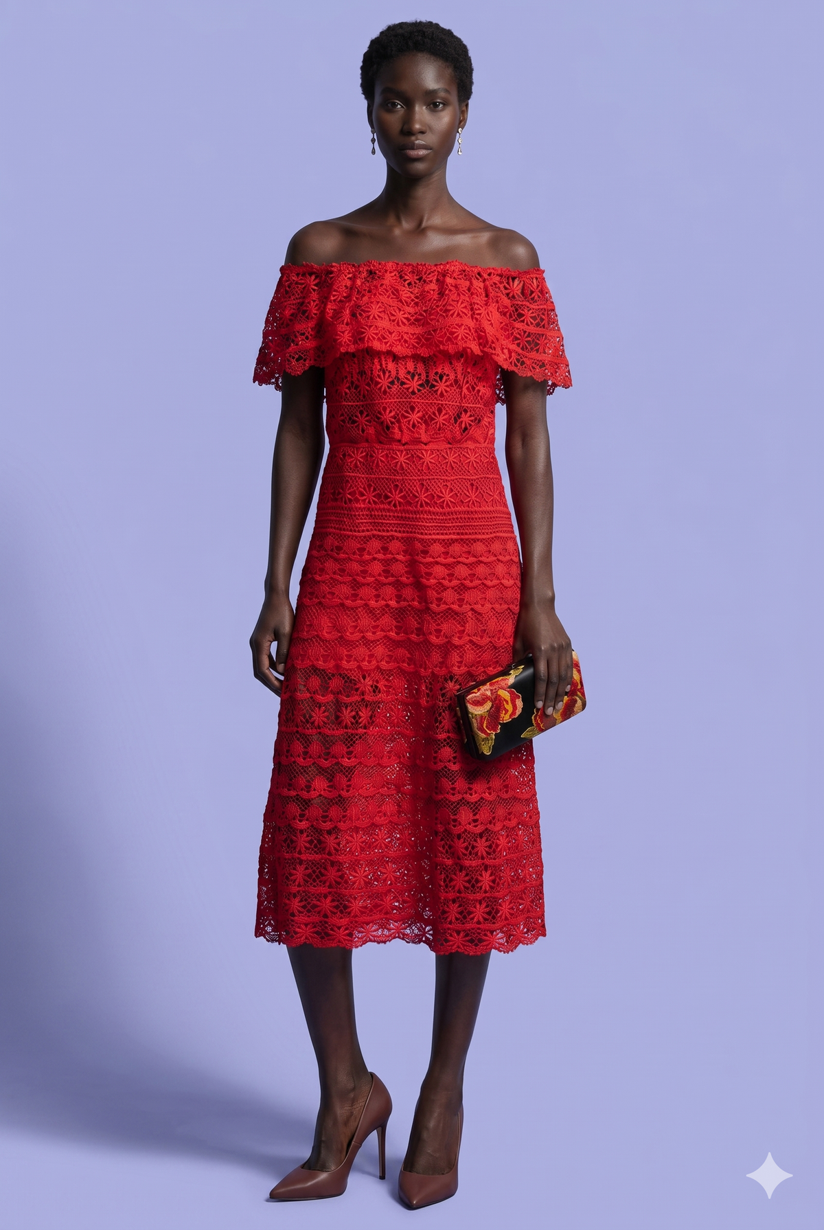 Red Bilros Dress A