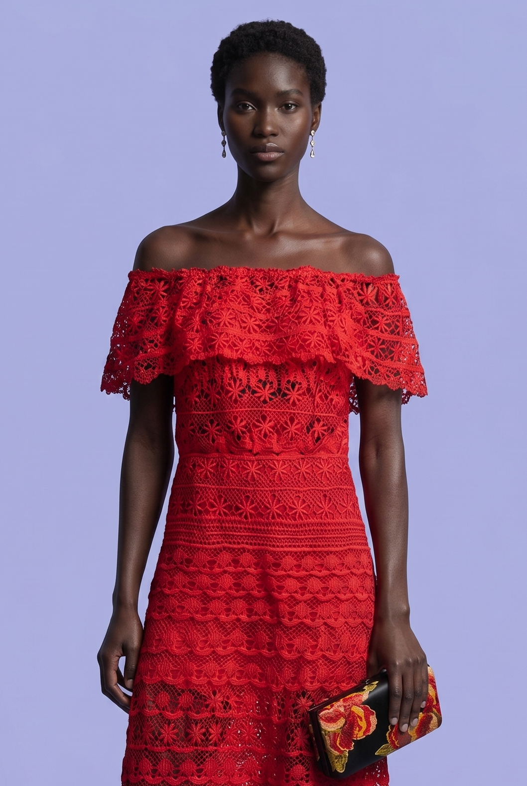 Red Bilros Dress B
