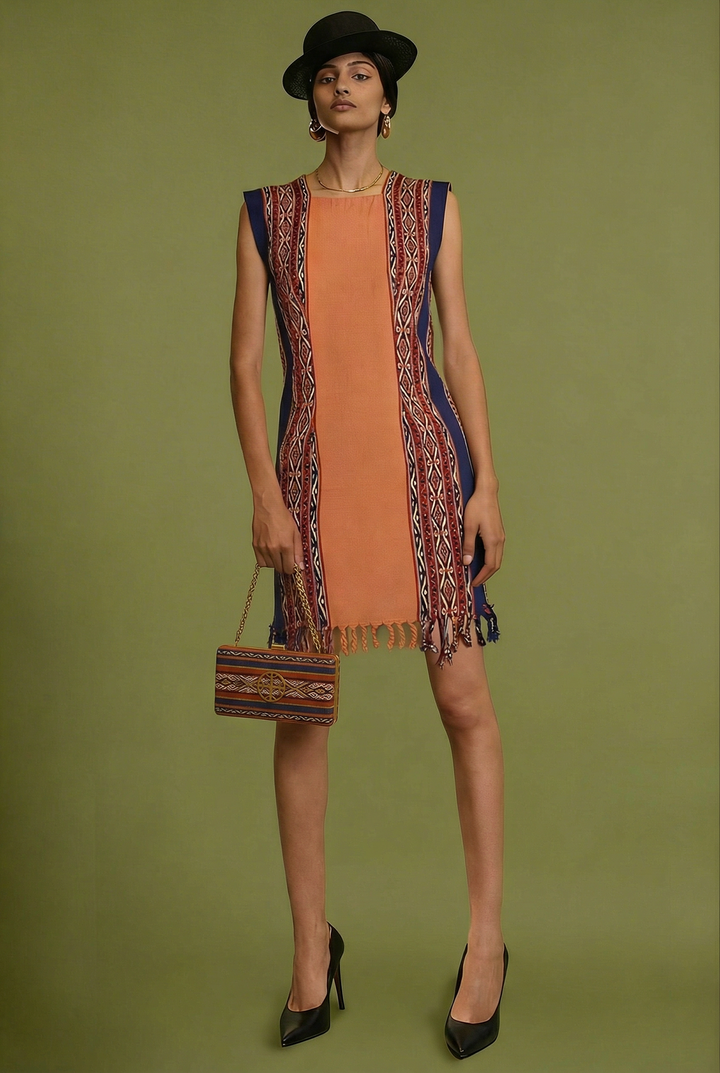 WOOL LOOM MICRO DRESS A