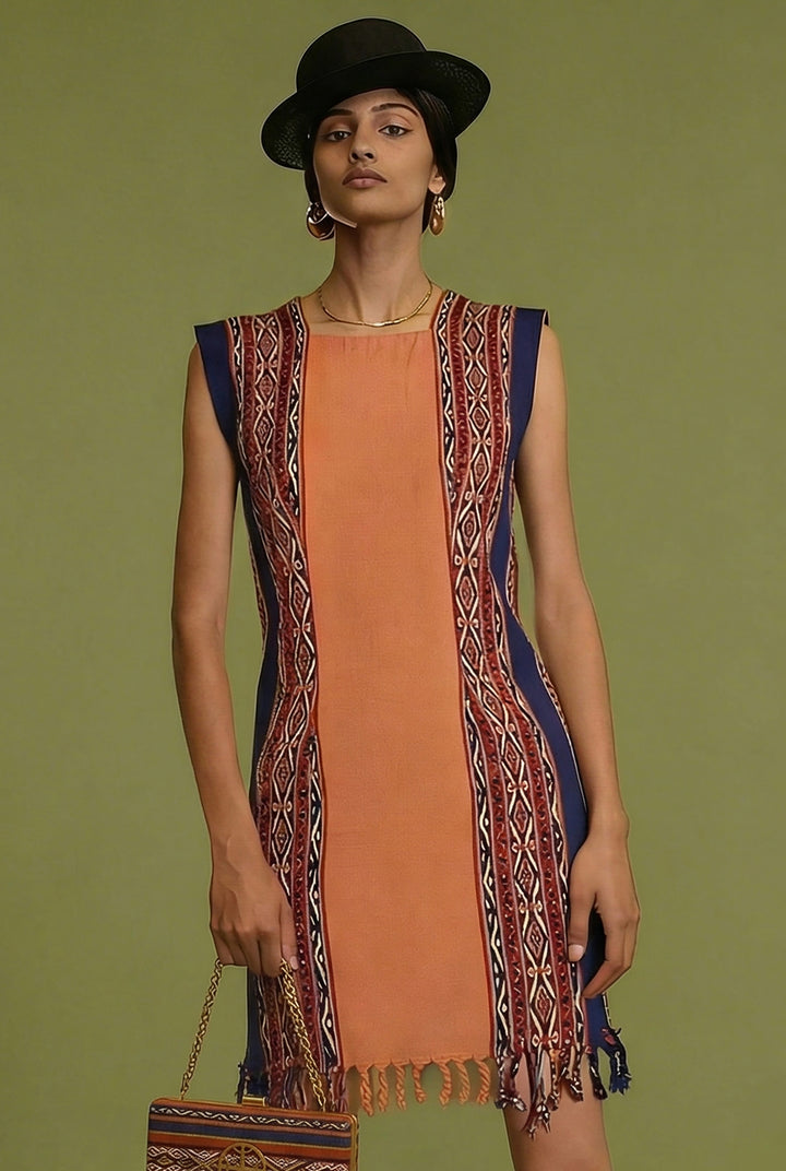 WOOL LOOM MICRO DRESS B