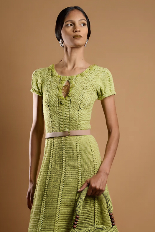 Green Dress B