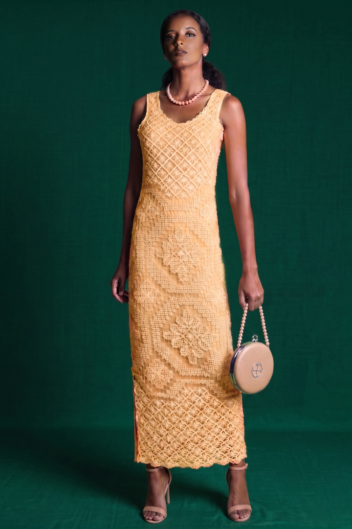 Salmon File Dress A