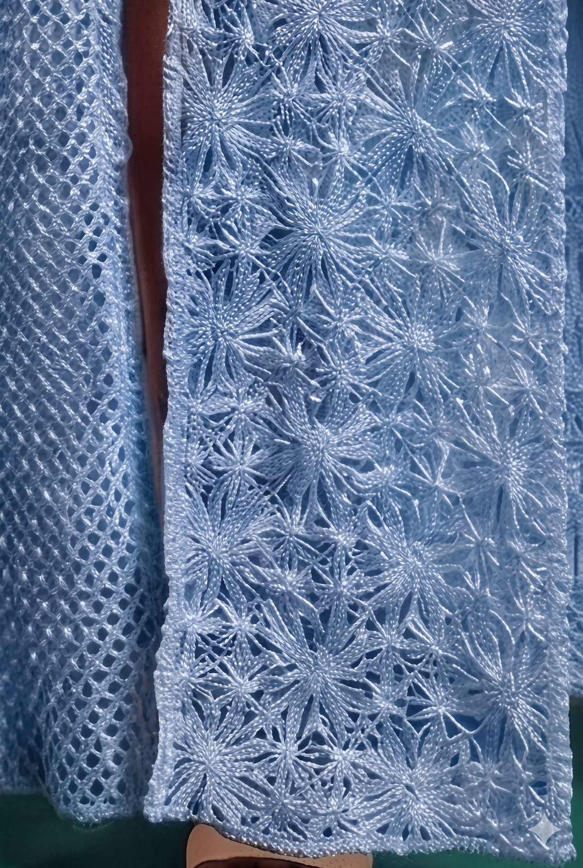Light Blue File Dress D
