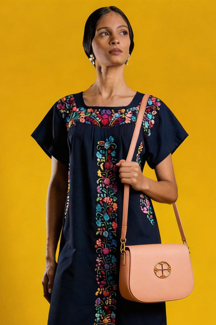 Embroidered Blue Dress B