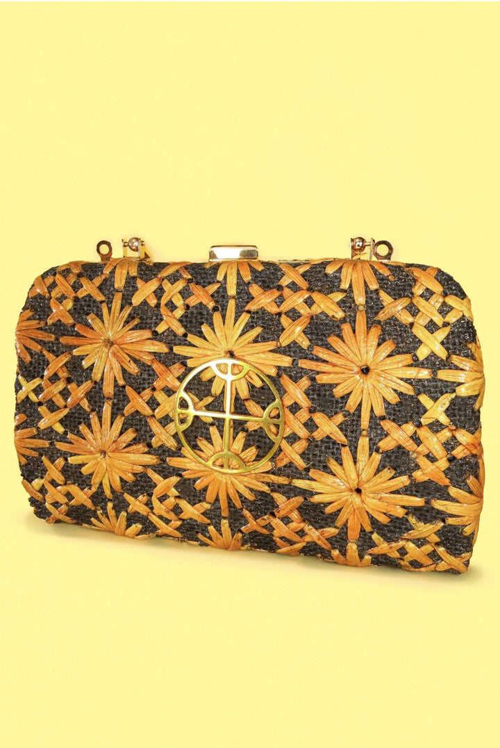 BLACK YUTE PURSE A