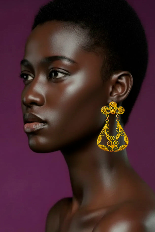 FLOWER EARRINGS A