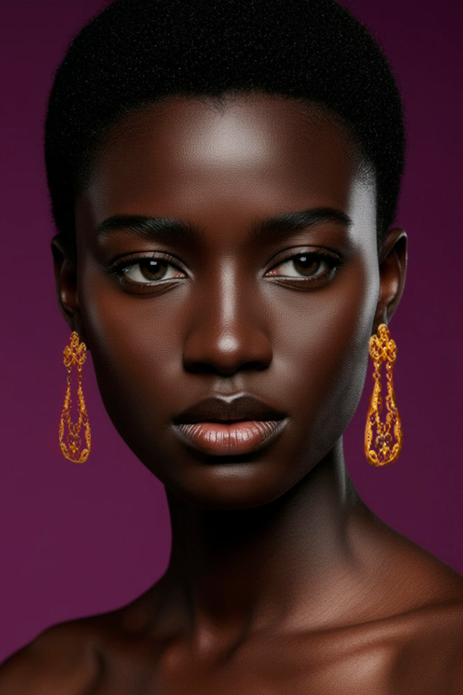 FLOWER EARRINGS B
