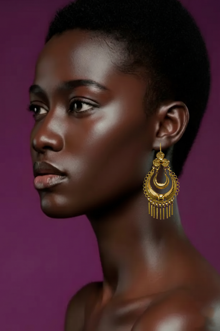 MOON EARRINGS B