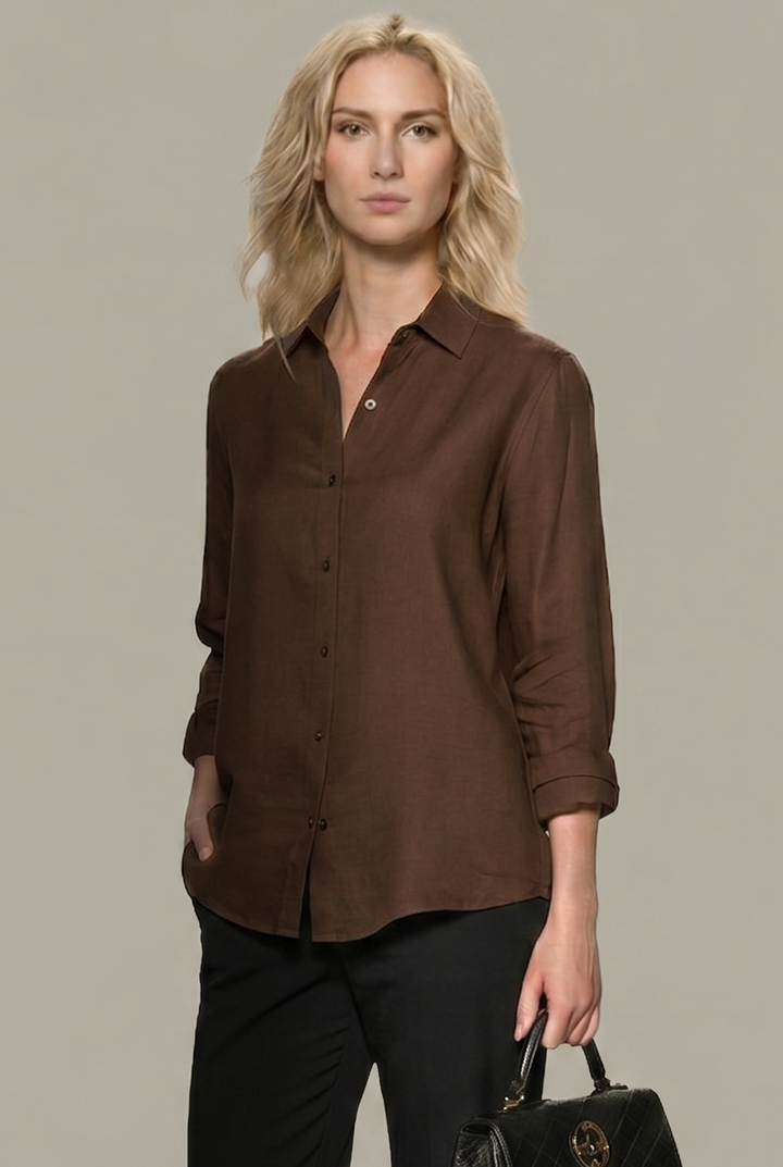 Brown & Black Linen Set B