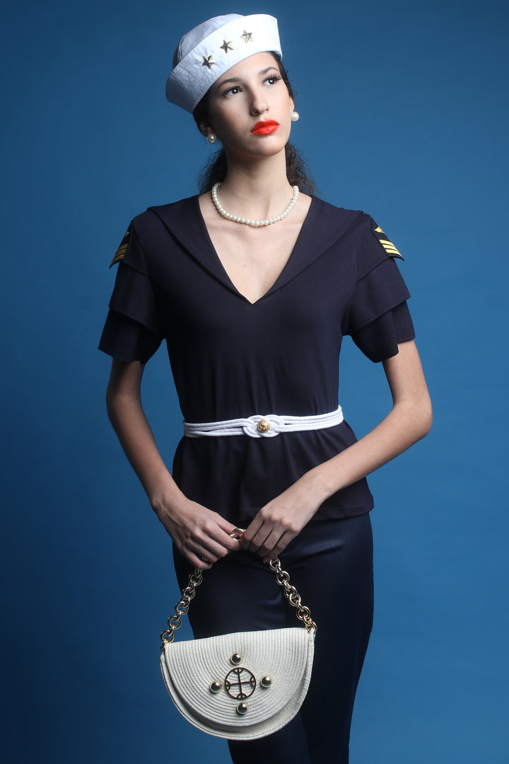 Blouse & Capri Trousers B