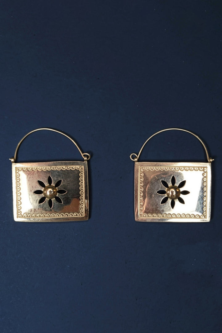 SQUARE EARRINGS B
