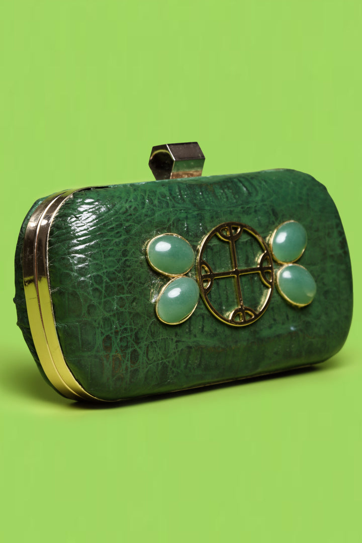 Green Quartz Clutch B