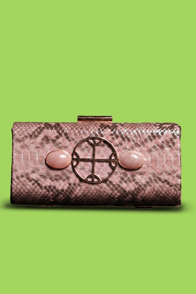 Guava Quartz Clutch A