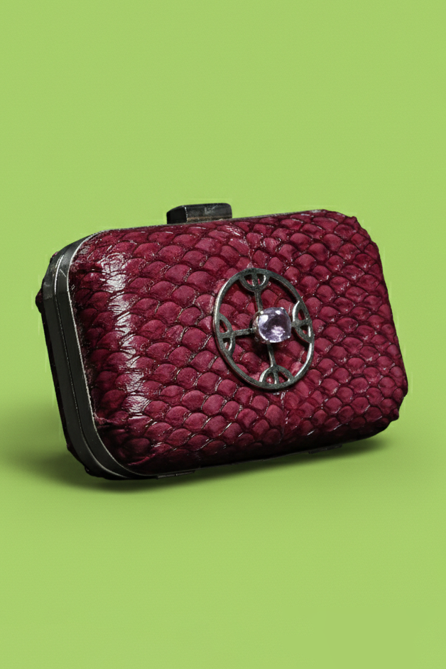 Amethyst Clutch B