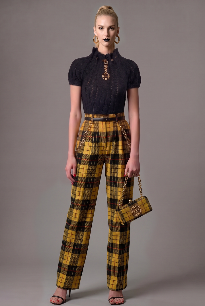 Taylor Trousers & Knitwear Blouse A